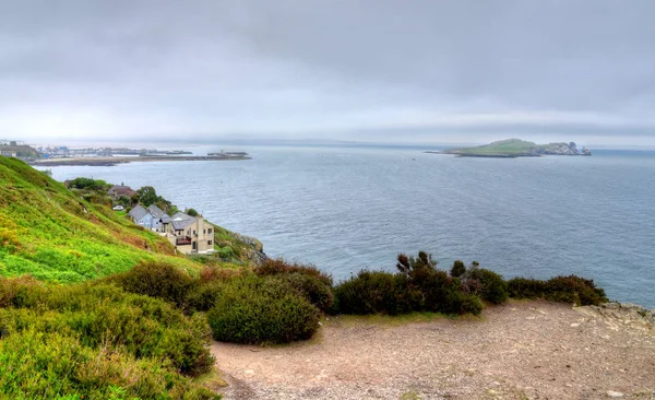 Acantilado Howth Paseo Fuera Dublín Irlanda — Foto de Stock