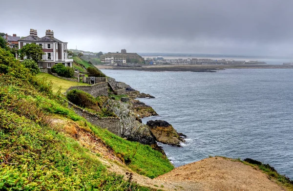 Acantilado Howth Paseo Fuera Dublín Irlanda — Foto de Stock