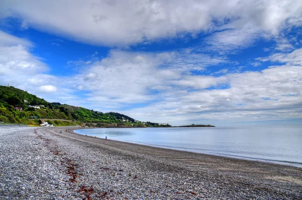 Vista Playa Killiney Dublín Irlanda — Foto de Stock