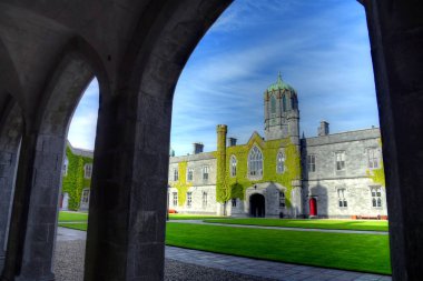 Galway, İrlanda - Haziran 2 2017the National University of Ireland Galway.