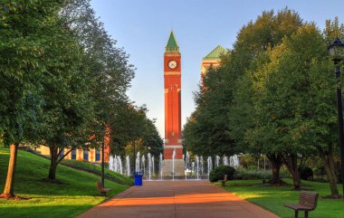 St. Louis, Missouri, Amerika Birleşik Devletleri - 18 Ağustos 2017: Saint Louis Üniversitesi St. Louis, Missouri.