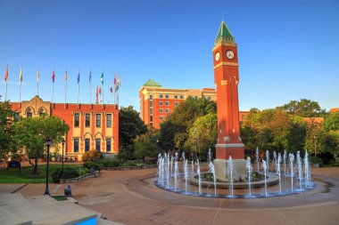 St. Louis, Missouri, Amerika Birleşik Devletleri - 18 Ağustos 2017: Saint Louis Üniversitesi St. Louis, Missouri.