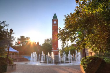 St. Louis, Missouri, Amerika Birleşik Devletleri - 18 Ağustos 2017: Saint Louis Üniversitesi St. Louis, Missouri.
