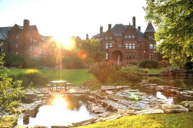 St. Louis, Missouri, Amerika Birleşik Devletleri - 18 Ağustos 2017: Saint Louis Üniversitesi St. Louis, Missouri.