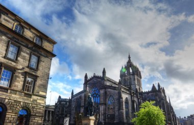 Edinburgh, İskoçya 'daki St. Giles Katedrali.