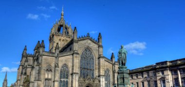 Edinburgh, İskoçya 'daki St. Giles Katedrali.