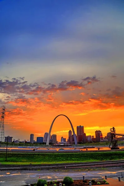 Arco Entrada Louis Missouri —  Fotos de Stock