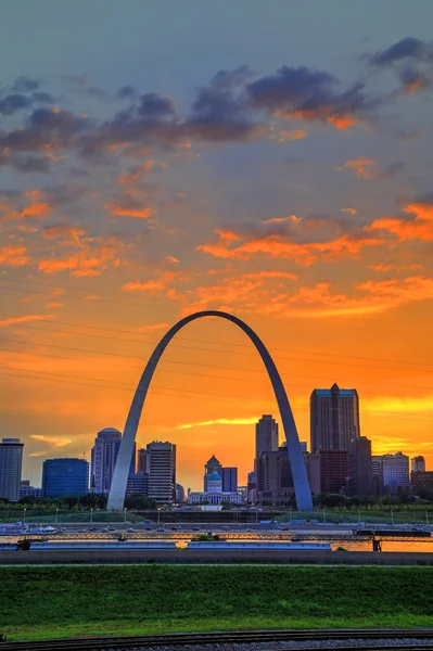 Gateway Arch Louis Missouri — Stock fotografie