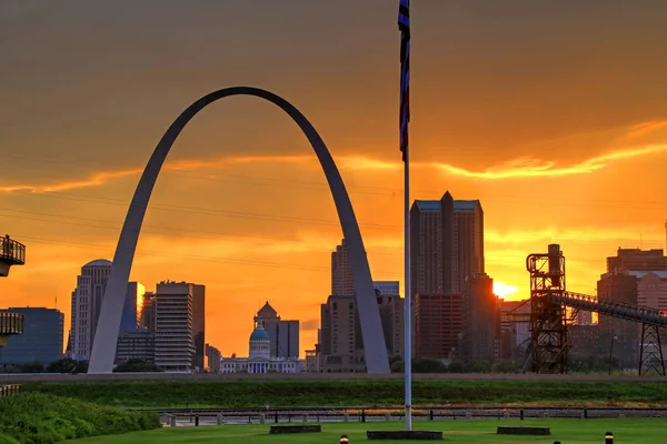 Arco Entrada Louis Missouri — Fotografia de Stock