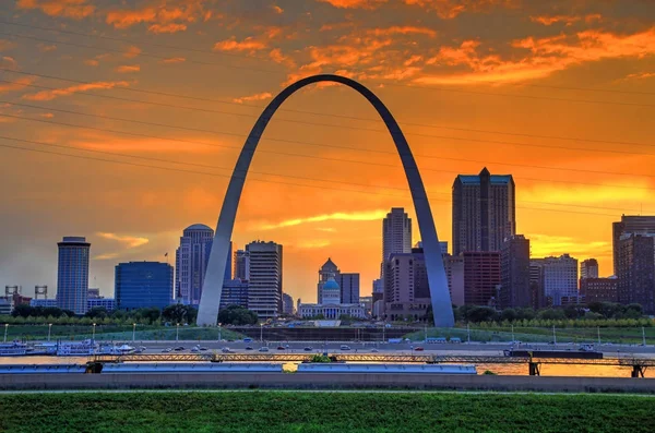 Gateway Arch Louis Missouri — Stock Photo, Image