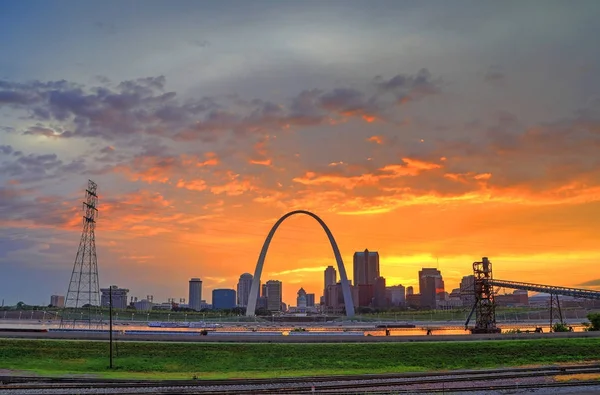 Arco Entrada Louis Missouri — Fotografia de Stock