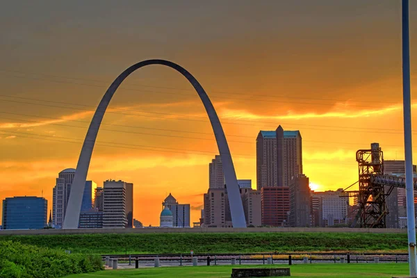Arco Entrada Louis Missouri —  Fotos de Stock