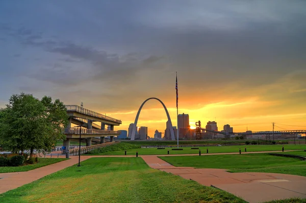 Gateway Arch Louis Missouri — Stock fotografie