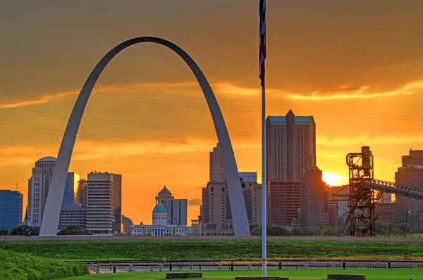 Arco Entrada Louis Missouri — Fotografia de Stock
