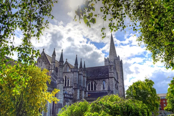 Szent Patrik Katedrális Dublinban Írország — Stock Fotó