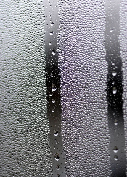 Дождь Окне — стоковое фото