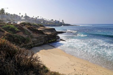 California, San Diego dışında La Jolla Sahili.