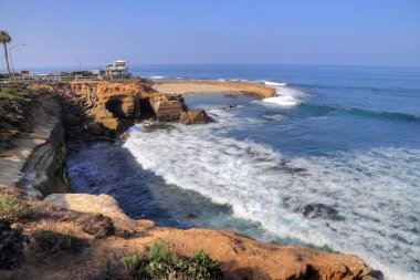 California, San Diego dışında La Jolla Sahili.