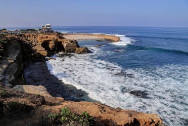 California, San Diego dışında La Jolla Sahili.