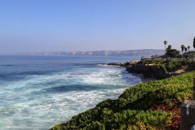 California, San Diego dışında La Jolla Sahili.