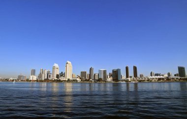 San Diego Körfezi'San Diego, California manzarası.