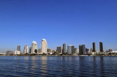 San Diego Körfezi'San Diego, California manzarası.