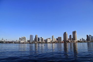 San Diego Körfezi'San Diego, California manzarası.