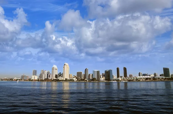 San Diego Kalifornien Skyline Från San Diego Bay — Stockfoto