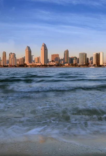 San Diego Kalifornien Skyline Från Coronado Island — Stockfoto