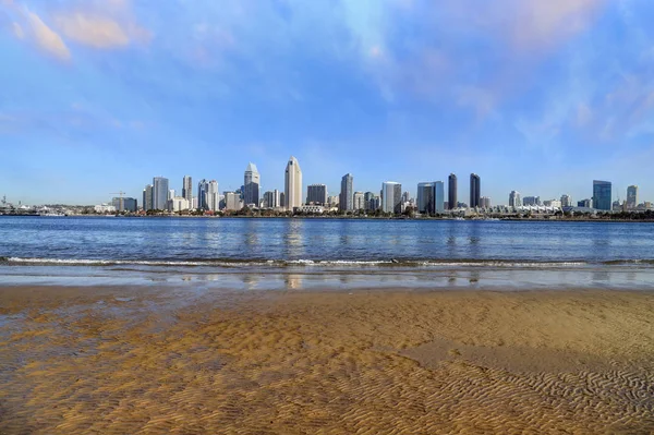 Horizonte San Diego California Desde Coronado Island — Foto de Stock
