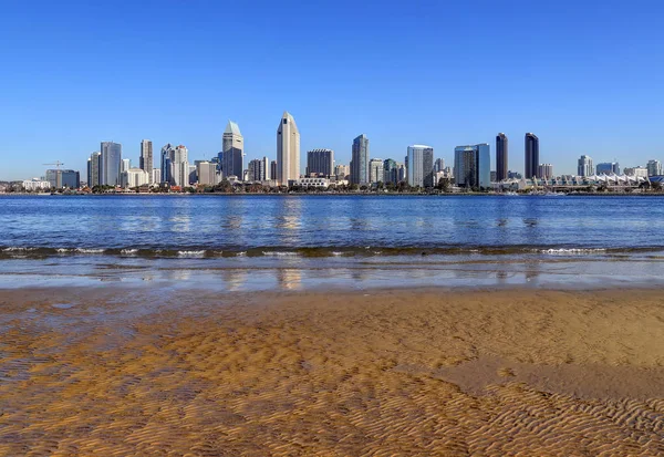 San Diego Kalifornien Skyline Från Coronado Island — Stockfoto