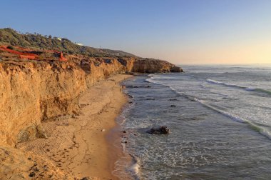 San Diego dışında Güney Kaliforniya sahil peyzaj.