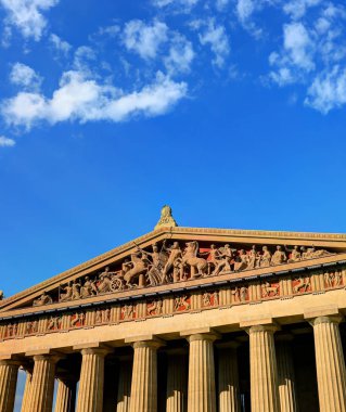 Nashville, Tennessee Parthenon Yunanistan özgün Parthenon bir tam ölçekli kopyasıdır. Parthenon Centennial Park bulunan.