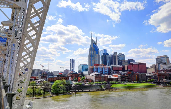 Nashville Tennessee Usa April 2018 Downtown Nashville Tennessee Music City — Stockfoto