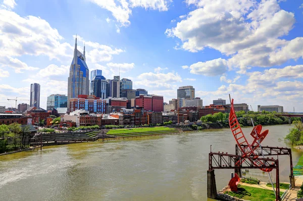 Nashville Tennessee Verenigde Staten April 2018 Downtown Nashville Tennessee Music — Stockfoto