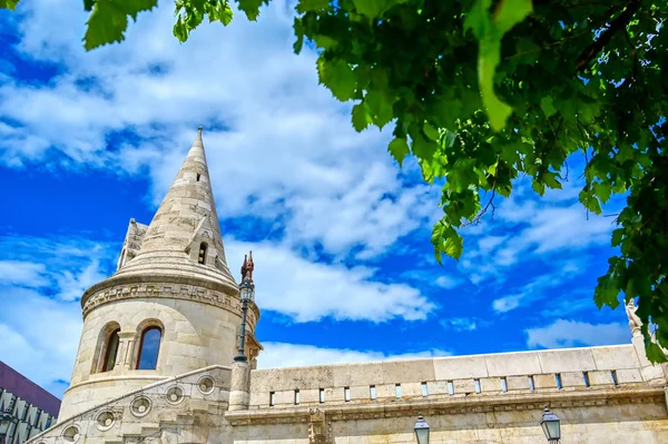 Fisherman Bastion Located Buda Castle Complex Budapest Hungary — 스톡 사진