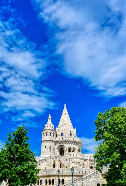 Fisherman Bastion Located Buda Castle Complex Budapest Hungary — 스톡 사진