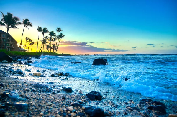 Sunrise Coast Kauai Hawaii — Stock Photo, Image