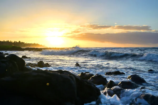 Sunrise Coast Kauai Hawaii — Stock Photo, Image