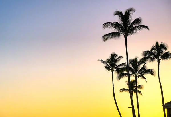 Hawaii Kauai Sahilinde Gün Batımı — Stok fotoğraf