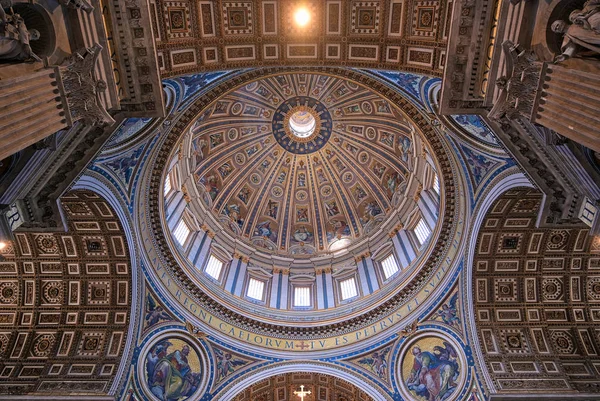 Cidade Vaticano Maio 2019 Interior Basílica São Pedro Praça São — Fotografia de Stock