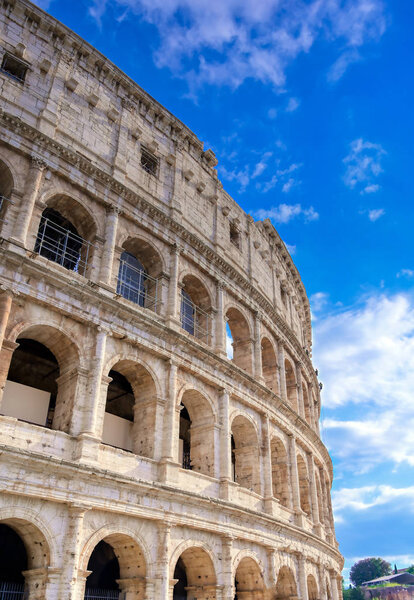 The Colosseum located in Rome, Italy