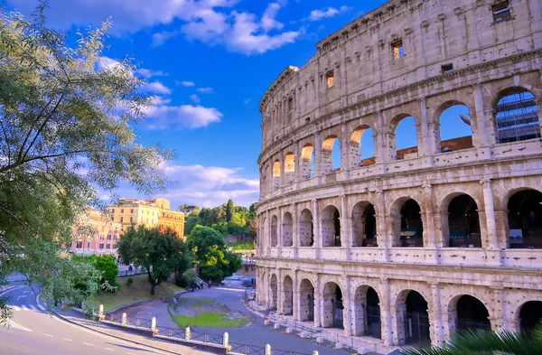 Colosseum Located Rome Italy — 스톡 사진