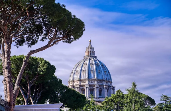 Vatikanstaten Maj 2019 Peterskyrkan Och Peterstorget Vatikanstaten Nära Rom Italien — Stockfoto