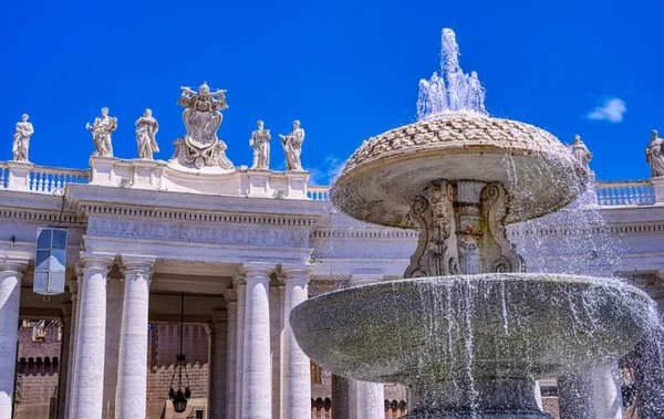 Vatikanstaten Maj 2019 Peterstorget Vatikanstaten Nära Rom Italien — Stockfoto