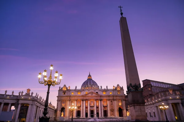 Vatikan Şehri Haziran 2019 Vatikan Daki Peter Meydanı Ndaki Aziz — Stok fotoğraf