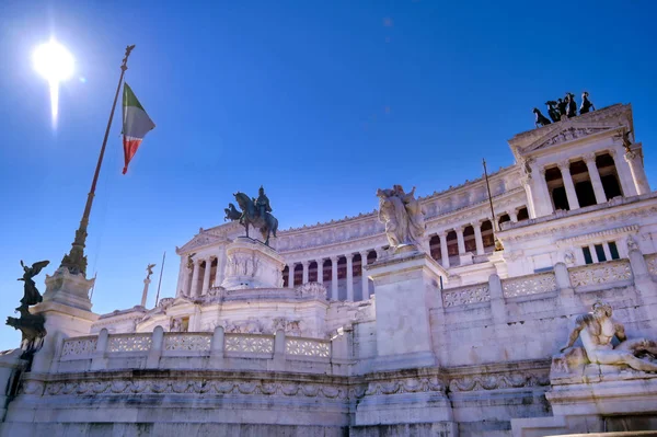 Faderlandets Altare Rom Italien — Stockfoto