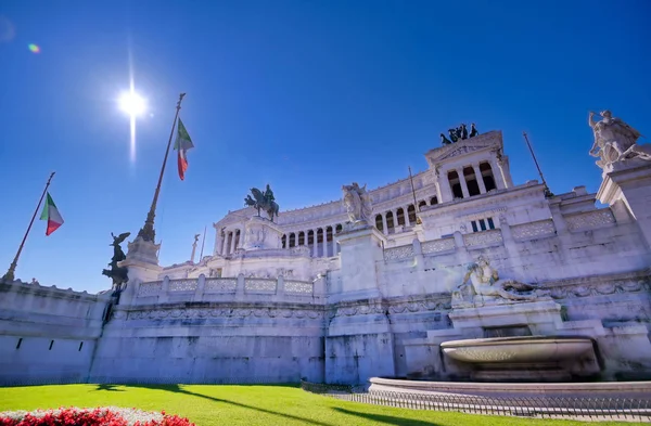 Faderlandets Altare Rom Italien — Stockfoto