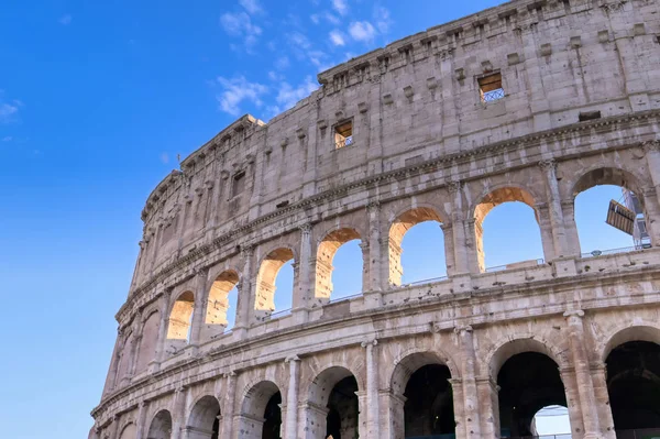 Római Colosseum Található Róma Olaszország — Stock Fotó