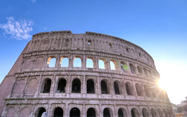 Római Colosseum Található Róma Olaszország — Stock Fotó